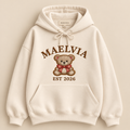 Maelvia Teddy Club Hoodie